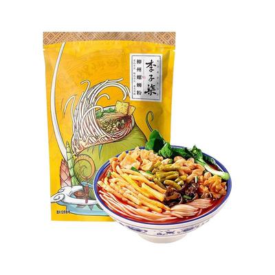 李子柒螺蛳粉广西柳州正宗特产加辣加臭方便速食加量大包330g袋装
