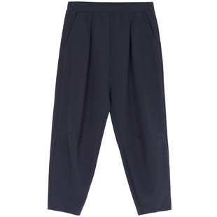 铜牛bless系列双面皱布茧型男休闲居家下装冬季款NK116