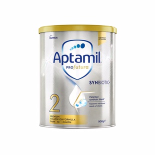 【淘金币大额抵】澳洲爱他美2段白金版新西兰婴儿奶粉二段6个月+