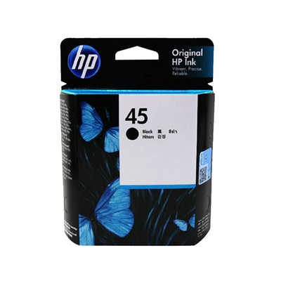 原装惠普HP45墨盒51645A黑色HP78彩色墨水1180 1280服装CAD绘图仪