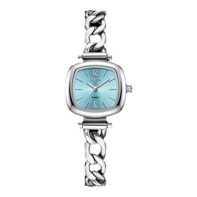 格雅小方糖彩盘手表女款手链式表