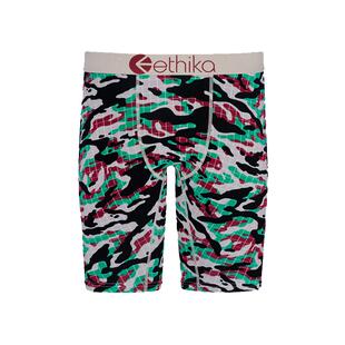 Ethika【热沙潜伏】北美潮流男士内裤运动防磨裆棉质男生四角裤