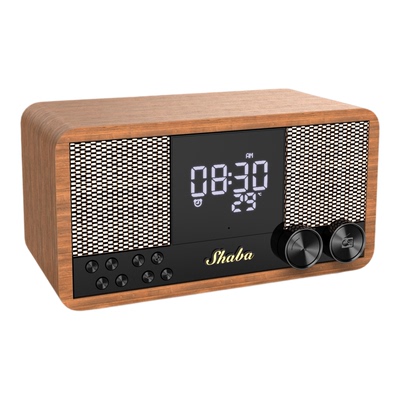 木质充电蓝牙音箱FM收音机家用