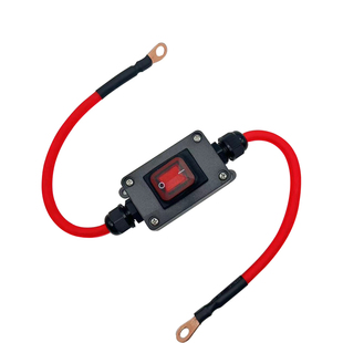 12/24V摩托车电瓶断电副电瓶驻车空调逆变器正极保险开关音响自动
