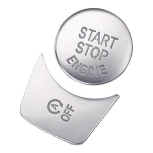 适用于14-18款宝马X5X6一键启动按键F15 F16车内饰改装按钮装饰贴