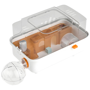 仓鼠宠物笼子小型二层豪华别墅易清理金丝熊超大便宜亚克力外带窝