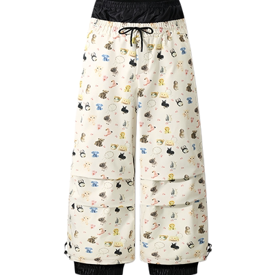 LANCIA加绒防水连帽滑雪套装