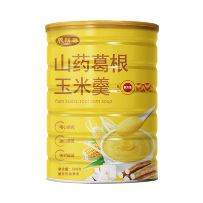 即食早餐山药葛根玉米粉山药葛根玉米羹灌装品质代餐免煮冲泡粗粮