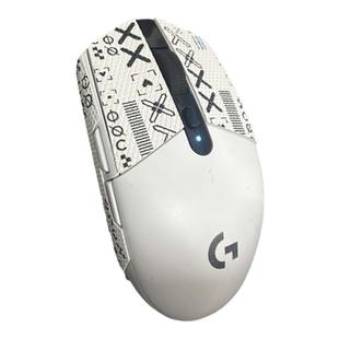 适用罗技g304防滑贴吸汗鼠标贴纸G102防滑防汗保护贴G304定制贴纸