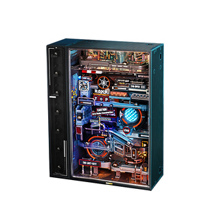 若客平行世界往日之都未来城电竞男生友生日礼物模型轨道弹珠积木