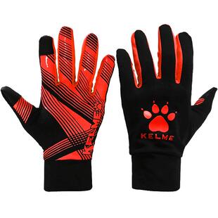 卡尔美手套运动全指成人防滑训练足球跑步秋冬保暖健身可触屏儿童