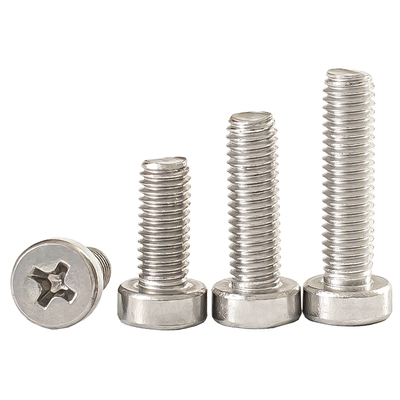 不锈钢304十字圆柱头螺钉