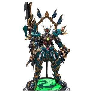 吕布魔动核三国敖丙干将白起曹仁白龙高达HGMG拼装盲盒现货玩具