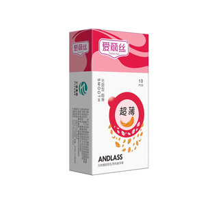 爱丽丝避孕套100只精装大油量长条方包超薄果味10只光面成人用品