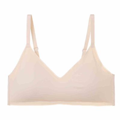 安朵光面无钢圈无痕背心式文胸