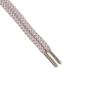 运动鞋带圆椰子老爹双色交叉花纹绿色粉色灰色男女满天星篮球鞋绳