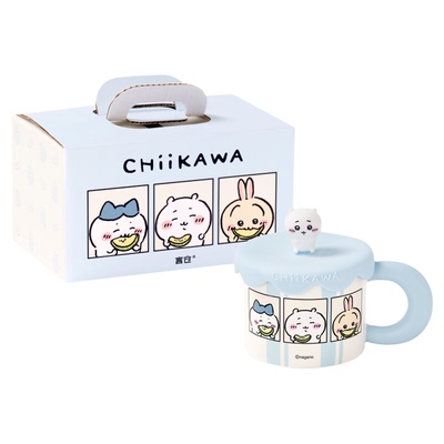 言仓吉伊卡哇CHIIKAWA陶瓷马克杯