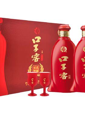 口子窖6年型礼盒52度