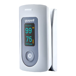 鱼跃血氧仪指夹式血氧饱和度检测家用脉搏检测仪306医用YX301