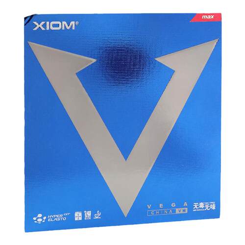 xiom骄猛白金V唯佳中国+ VEGA乒乓球胶皮蓝V乒乓拍套胶专用反胶