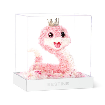 柏治廷蛇年生肖永生花蛇年礼物