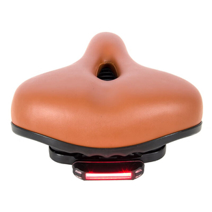 KOSDA带尾灯坐垫山地车座垫自行车大屁股加宽软鞍座舒适车座配件