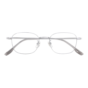 日系纯钛小脸眼镜框女近视镜高级感超轻钛架镜框斯文败类小框眼镜