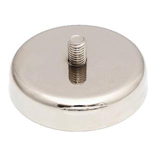 外牙磁柱螺纹底座吸盘外螺纹锅磁固定定位器LED磁柱 磁性吸盘