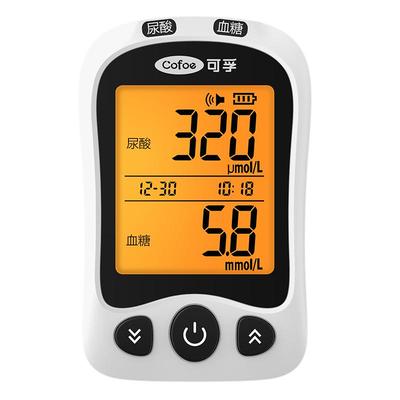 一滴血同时测血糖尿酸