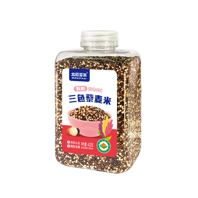 北稻芽米有机三色藜米400g藜麦饭