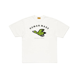 HUMAN MADE FW26 动物印花图案圆领短袖T恤 男女情侣同款 纯棉
