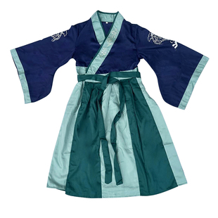 儿童汉服国学服儒家曲阜孔子故里园古典舞古装开学礼合唱服演出服