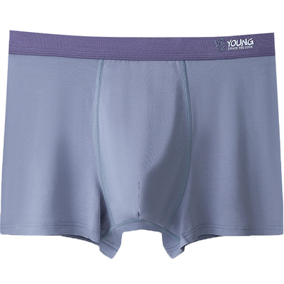 柔软莫代尔面料青少年平角内裤