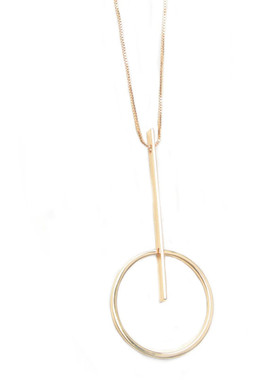 闪亮圆环欧美不规则长款毛衣链