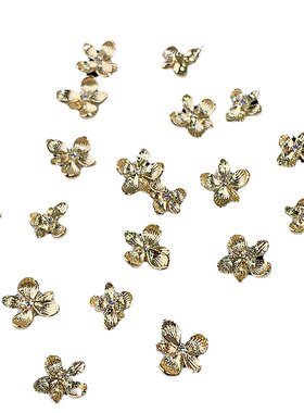 富贵小金花锆石2024新款奢华饰品