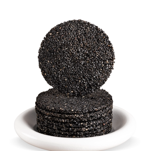 佰味良田孕妇期零食无糖添加纯黑芝麻饼麻麻黑高钙食品mini版