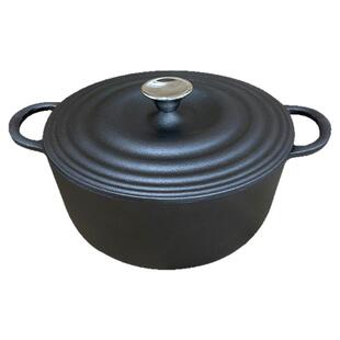 章丘[纯铸铁炖锅]出口日本品质铸铁锅生铁汤锅家用无涂层不粘电磁