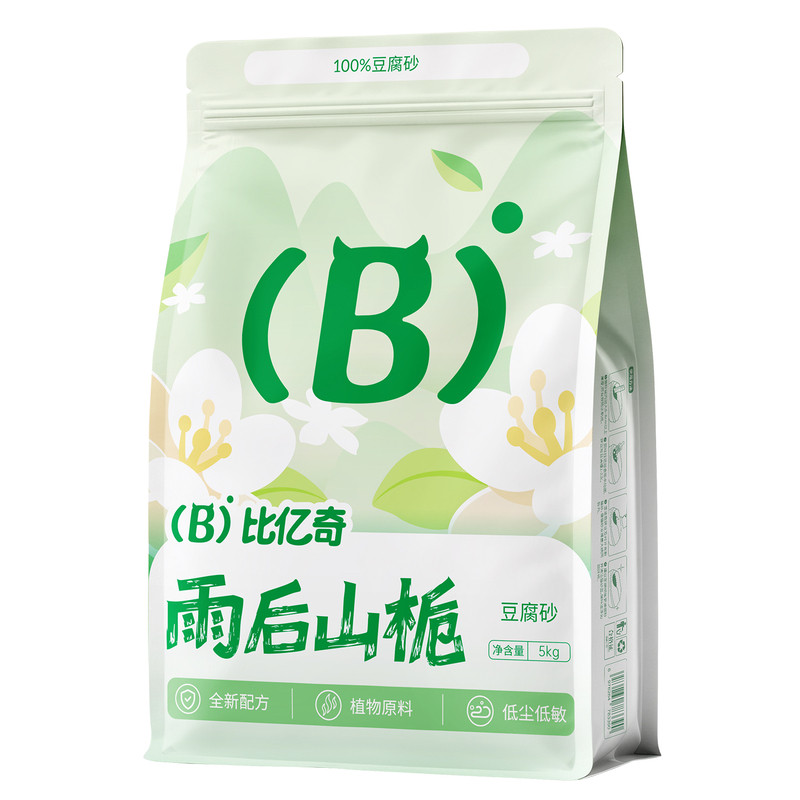 净味留香！比亿奇豆腐猫砂10斤装