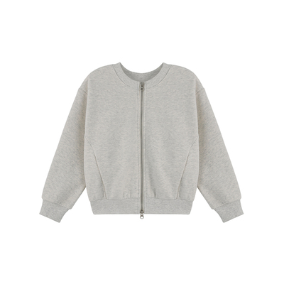 女童卫衣外套正反两穿加绒上衣