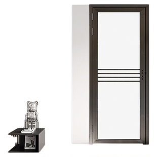 现货门双层钢化玻璃门卫生间门厕所门铝合金中窄洗手间门浴室定制