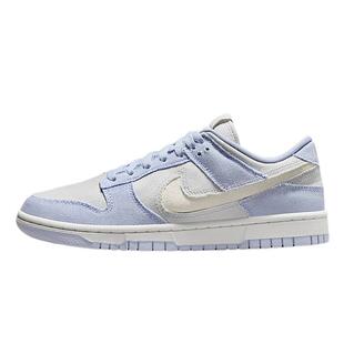 Nike耐克女鞋秋新款DUNK蓝白拼接牛仔面料低帮休闲板鞋HF1985-001