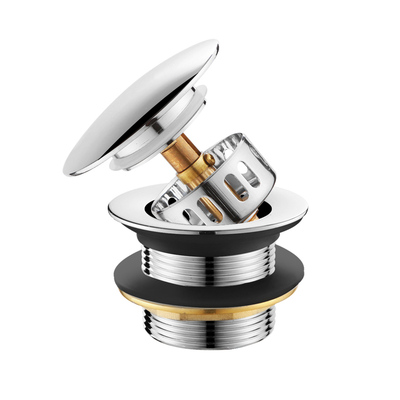 全铜弹跳芯脚踩式排水器配件木桶