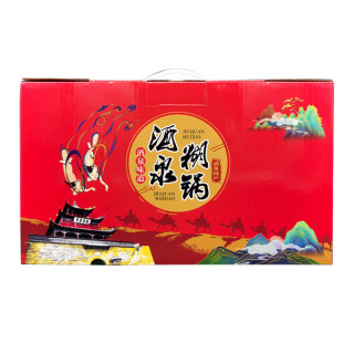 酒泉糊锅甘肃酒泉特产美食宋记糊锅麻花鸡汤面筋早餐4-10人份包邮