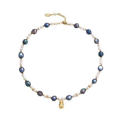 安铂洛利巴洛克珍珠项链