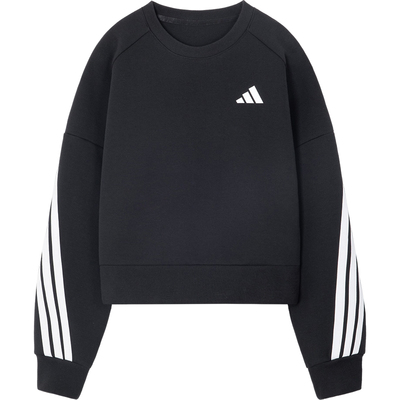 Adidas/阿迪达斯正品简约大童宽松长袖圆领运动卫衣KC1564