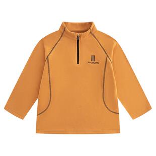 小象汉姆童装男童长袖打底衫儿童内搭冬装2026新款男孩长袖t恤