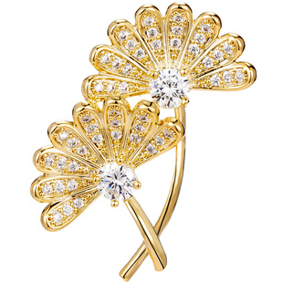 花朵领针胸针女款高端精致时尚高档女胸花别针设计感小众配饰