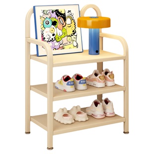 儿童鞋架小窄门口入户门后角落小型不锈钢多层宝宝鞋子收纳架鞋柜