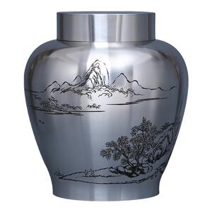 手工999锡中草药材保鲜缸陈皮缸
