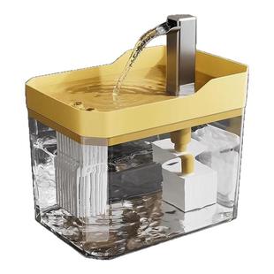 恒温加热饮水机流动水静音猫饮水器喝水器自动宠物狗狗循环喝水器
